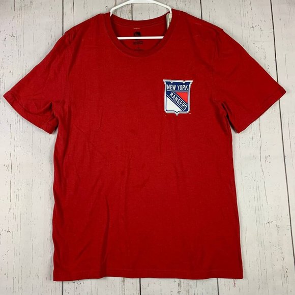 New York Rangers NHL CCM Large Red Tshirt New Men